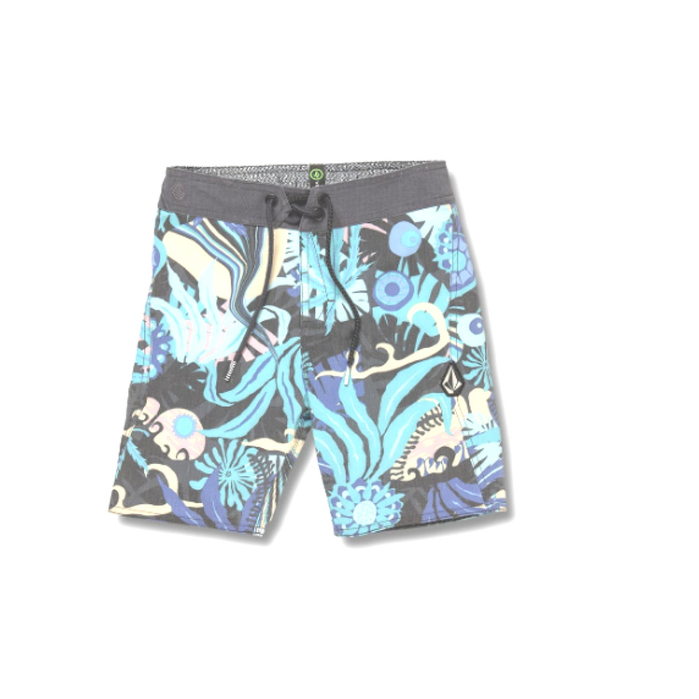 Volcom Boy Tripped Board Shorts Blue Size 28 (16)